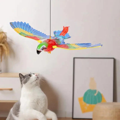 Flying Bird Cat Toy