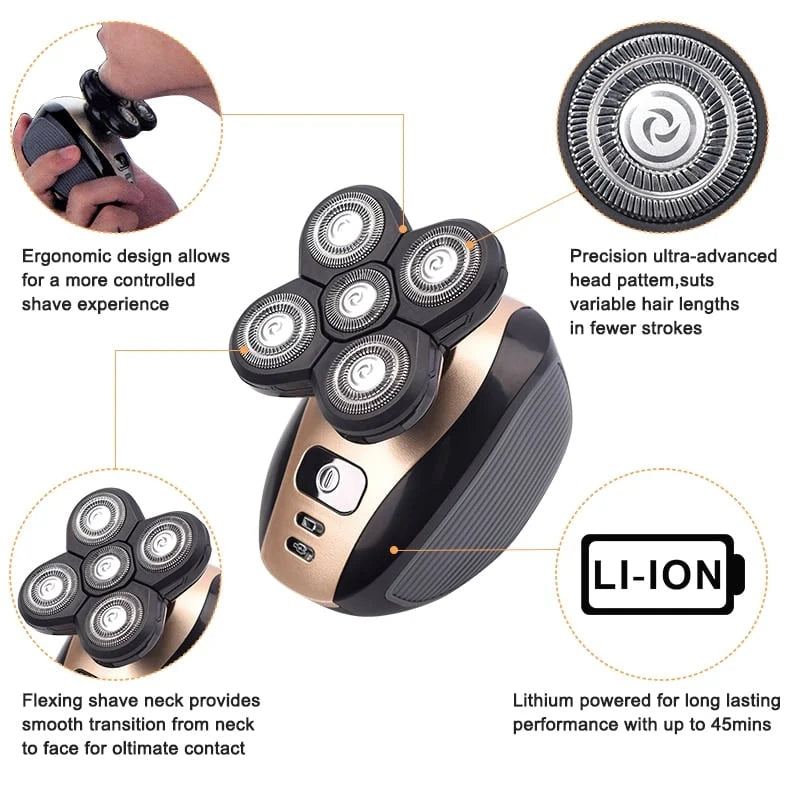 MULTIFUNCTIONAL 4D ELECTRIC SHAVER