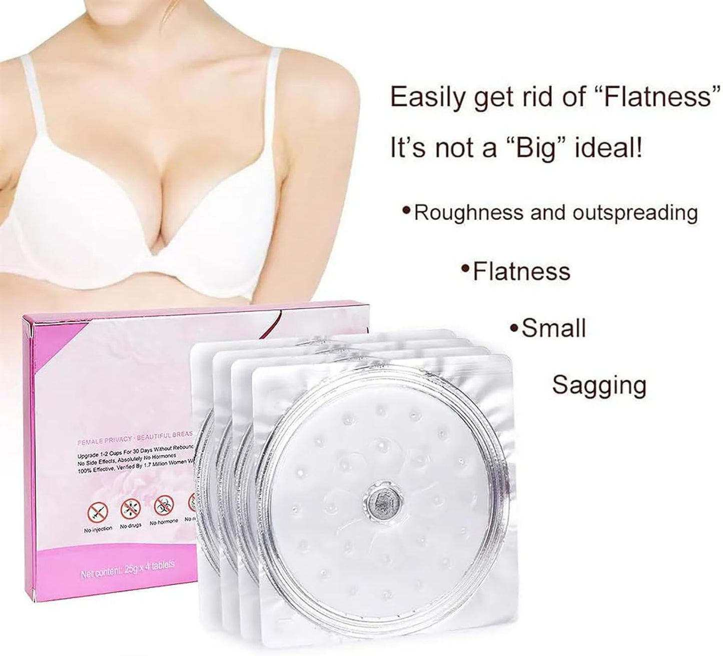 Breast Enhancement & Enlargement Patch For Women
