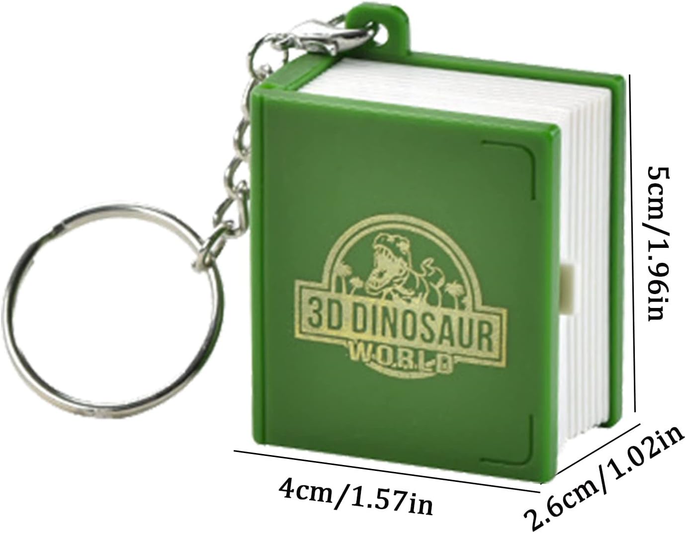 3D Dinosaur World Pop-up Keychain!!