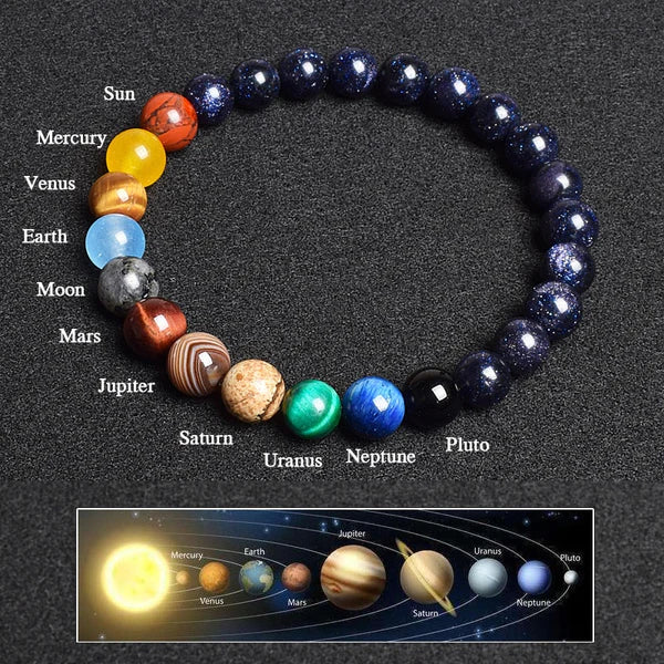 Solar System Chakra Bracelet