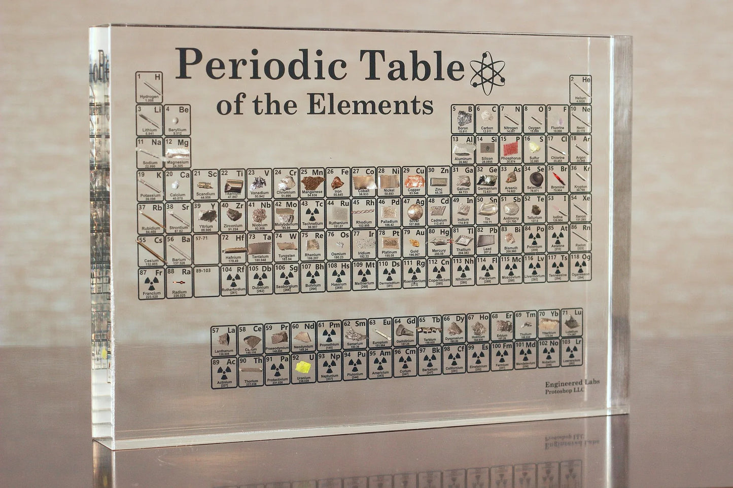 Periodic Table With Real Elements